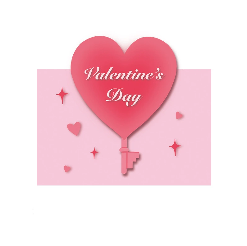 Fifaytech™ Valentine‘’s day heart Greeting Card