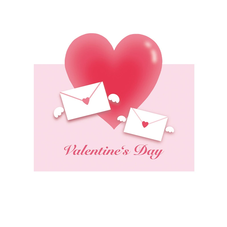 Fifaytech™ Valentine‘’s day heart Greeting Card