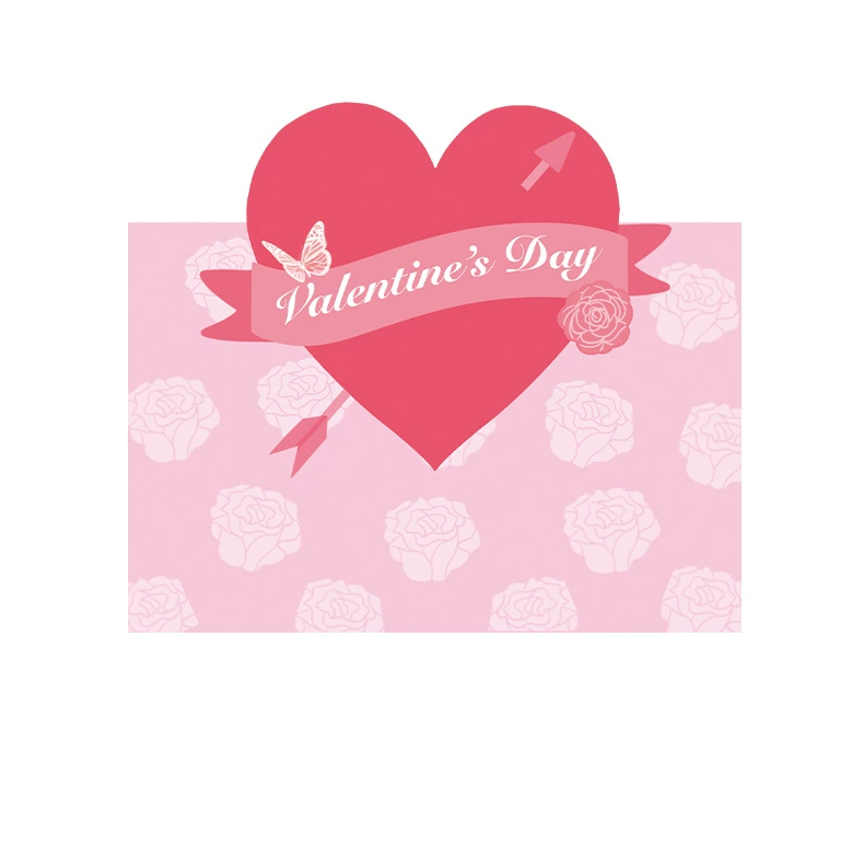 Fifaytech™ Valentine‘’s day heart Greeting Card