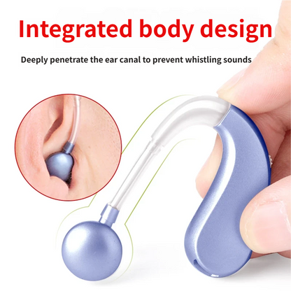 Rechargeable Automatic Hearing Aids for Seniors - Noise-Free Natural Sound, Easy-to-Use