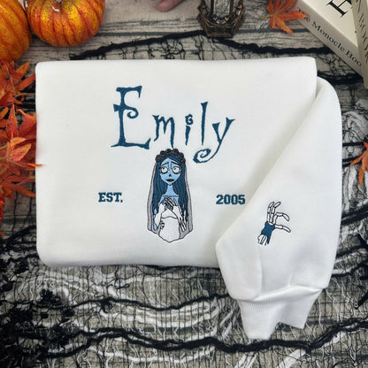 Fifaytech™ Victor &Emily Embroidered Sweatshirts set